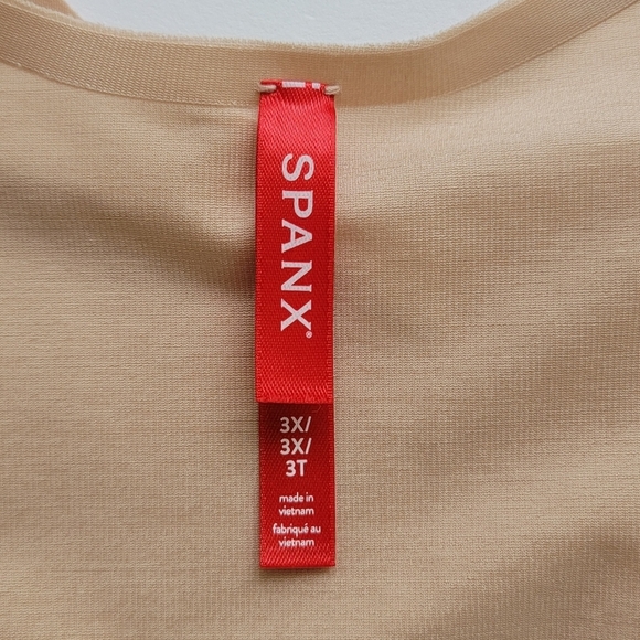 SPANX Women's Beige Thinstincts 2.0 Shaping Tank Sz 3X Plus - Picture 9 of 13